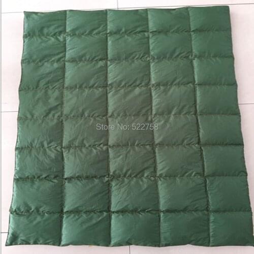 Self-contained bag Down blanket throw for spring and autumn camp 50x70 inch Popular and hot sale in USA free shipping