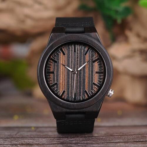 BOBO BIRD Watch Men Wrist Leather Strap Japan Movement Quartz Wristwatch For Man 2020 Luxury Timepieces Customize Clock Gift