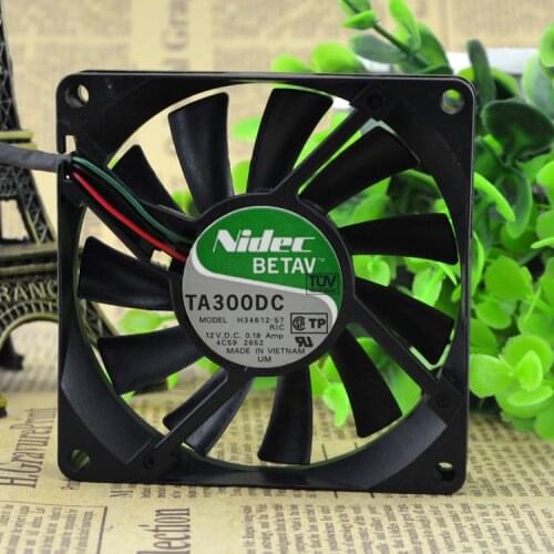 FOR Nidec DC12V 0.18A TA300DC MODEL H34612-57 PHL1 Cooling Fan