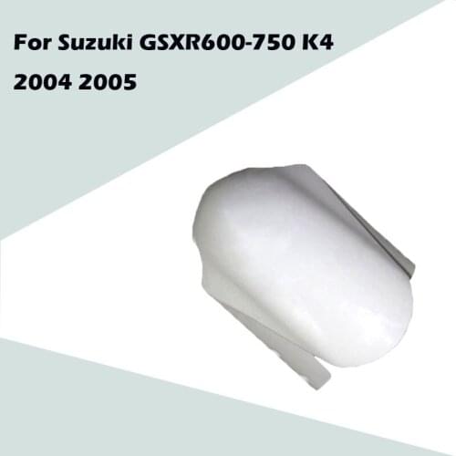 For Suzuki GSXR600-750 K4 2004 2005 Motorcycle Accessories Unpainted Front Mudguard ABS Injection Fairing