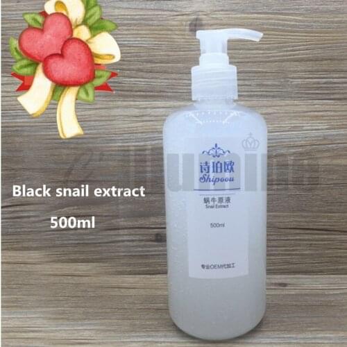 Snail Mucus Essence Solution 500ml Repair Replenishment Whitening Acne Printing Beauty Salon OEM
