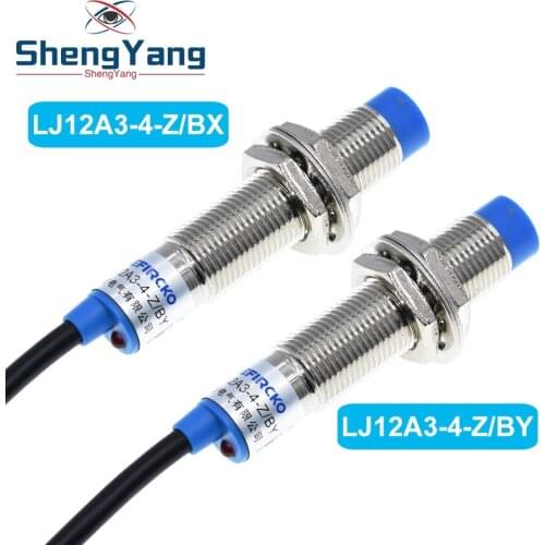 LJ12A3-4-Z/BX LJ12A3-4-Z/BY New Inductive Proximity Sensor Detection Switch NPN DC 6-36V for Arduino