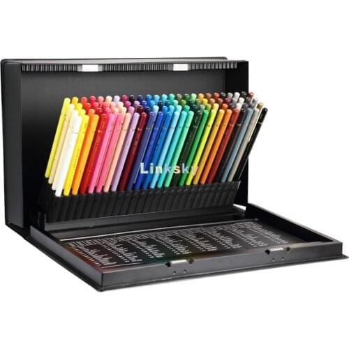 Mitsubishi Pencil UNI Oily Colored Pencils 72/100 Colors Set,highly Transparent and Saturated Colors,delicate Color Expression