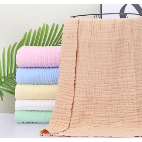 Baby Blanket Muslin Swaddle for Newborn Boy Girl Blanket 6 Layers Organic Baby Bedding Blanket Cotton Gauze Blanket Diaper