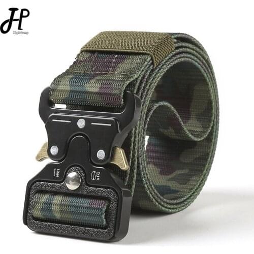 Outdoor Tools Camping Hunting Waist Belt Tactical Army Military Combat Knock Off Emergency Survival Waist Strap Heavy Duty Belt