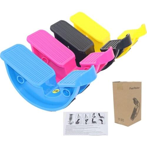 Foot Stretch Rocker Calf Ankle Stretch Board for Achilles Tendinitis Muscle Foot Stretcher Yoga Fitness Sports Massage Pedal