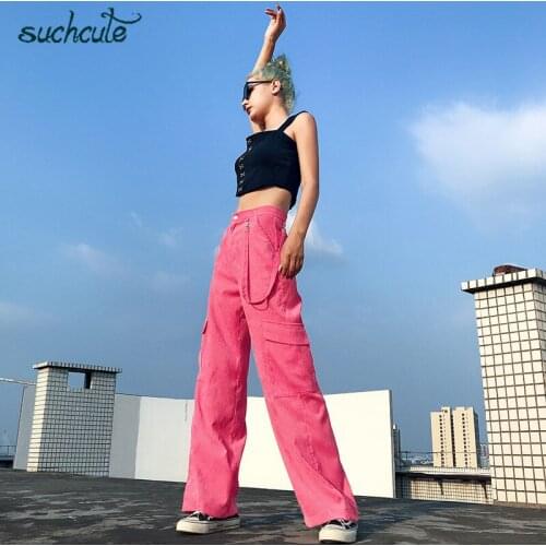 Suchcute Women's Velvet Trousers