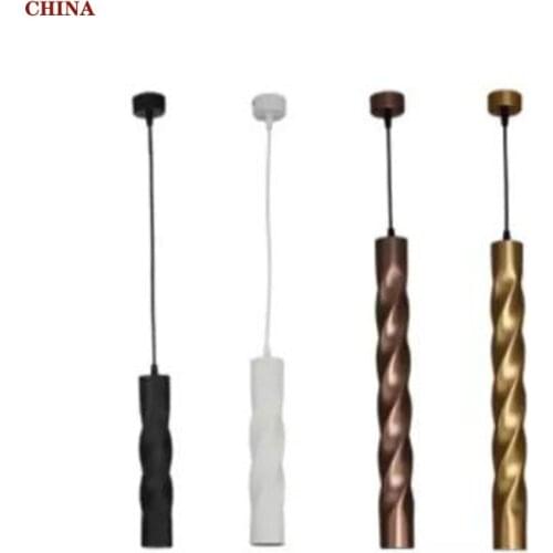 Dimbare Cilinder Led Hanger Lampen Keuken Eiland Eetkamer Winkel Bar Decoratie Pijp Cord Led Hanglampen