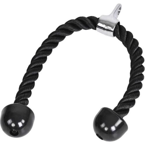 Triceps Gym Cable Push up Pull Down Arm Rope Press Bar Cable Attachment for Workout Fitness Body Building Gym Accessories