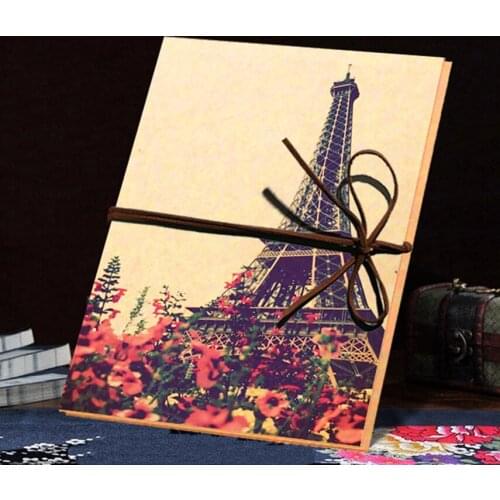 Simple Creative Paper Crafts Paste Photo Album DIY Handmade Baby Child Album Wedding Albums For 6 Inch Photo