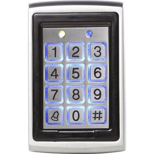 Outdoor Metal RFID Access Control Keyboard Digital Password Keyboard 125KHz Smart Life Password Lock For Access Control System