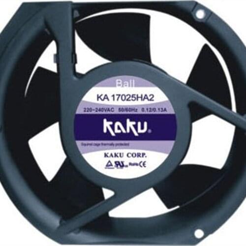 Original Cabinet cooling fan KA17025HA2 220V 0.12/0.13A 3months warranty