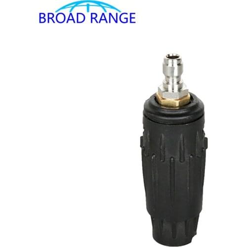 High Pressure Washer Adjustable Duck Nozzle G1/4 Quick Connect Variable Nozzle Car Washer Accessory
