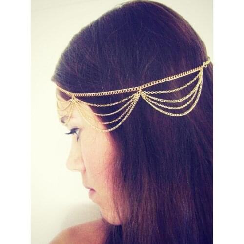 Women Bride Flower Headband Bohemian Rose hair band Crown Hairband headwear Elastic Beach Hair Accessories 1pcs FD36