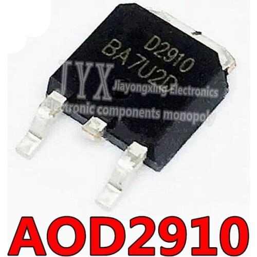 10PCS/LOT AOD2910 31A 100V TO-252 New original spot hot sale