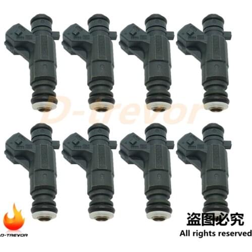 8PCS 0280155870 Fuel Injector For Repair Seal Cap Kit for GEELY 479 XIALI 8A SMP