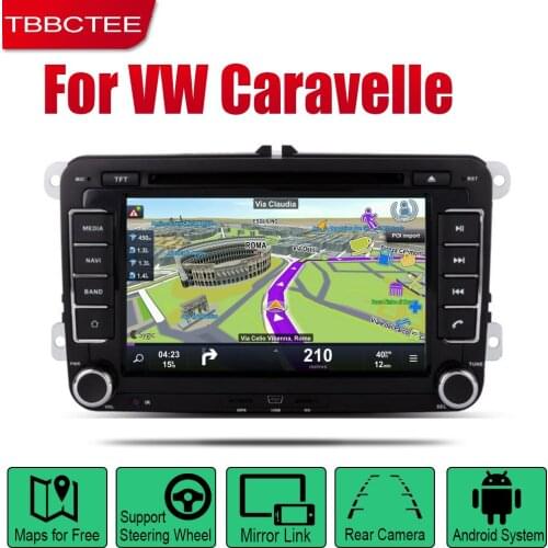 TBBCTEE Android 2 Din Auto Radio DVD For Volkswagen VW Caravelle 2010~2015 Car Multimedia Player GPS Navigation System Radio