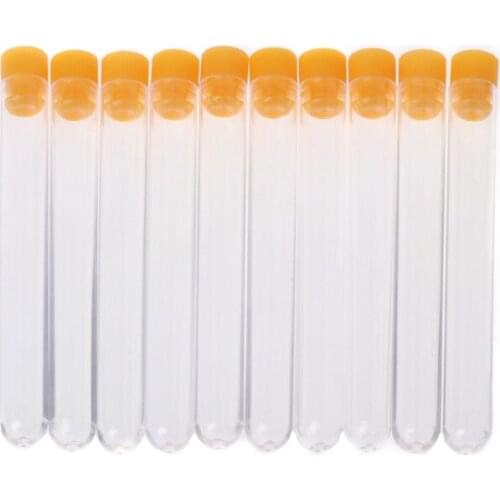 B0KB 10x Transparent Knitting Sewing Felting Needle Plastic Bottle Storage Container