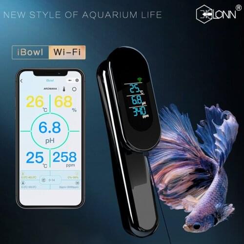 WiFI Lcd Digital Fish Tank Aquarium Temperature Controller Remote Monitor Thermometer For Aquarium Water Quality Detector