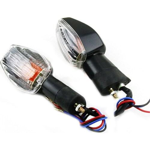 Turn Light Motorcycle Indicators LED Motorbike CB400 Rear F5 CBR1000 Low Consumption Honda Front Bulb Pair Lens Clignotant Lampe