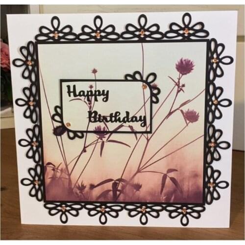 Lace Corner Edge Frame Metal Cutting Dies Stencil For DIY Scrapbooking Decorative Embossing Suit Paper Card Die Cutting Template