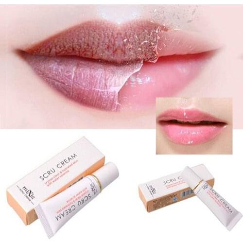 Mixiu Beauty Lip Scrub Removal Horniness Crystal Clear Hydrated With Water Science lips Exfoliating Gel Beauty Care TSLM1