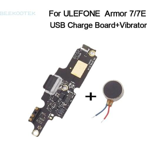 New Original Charge Dock Connector USB Board Port With Vibrator Motor Flex Cable Accessories For Ulefone Armor 7/7E Cellphone