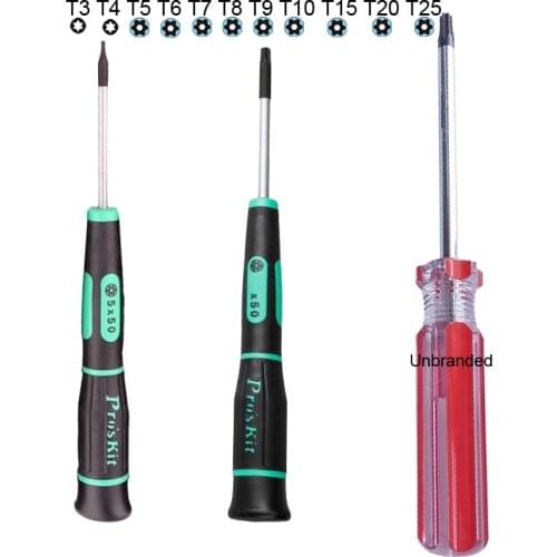 TORX T3 T4 T5 T6 T7 T8 T9 T10 T15 T20 T25 Security Screwdrivers Tool for iMac Mac Mini Mac Pro MacBook Air Pro Thunderbolt,11pc