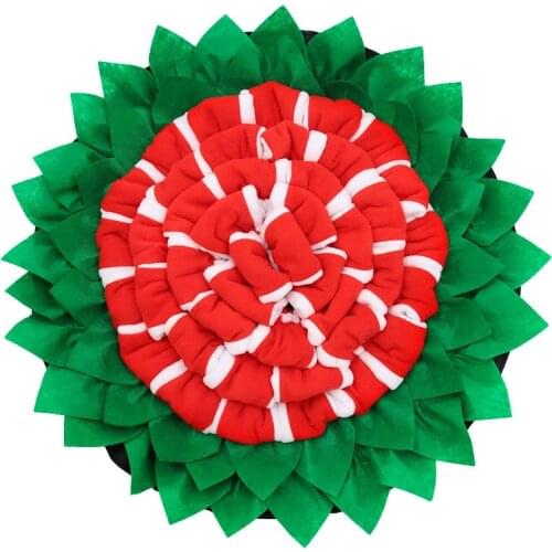 Multicolors Pet Snuffle Mats Soft Nose Smell Training Blanket Dog Puzzle Toys Slow Feeding Food Dispenser Carpet Pet Supplies