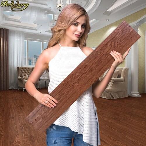 Beibehang Self-adhesive glue-free plastic floor stickers PVC household thick wear-resistant waterproof plastic floor leather