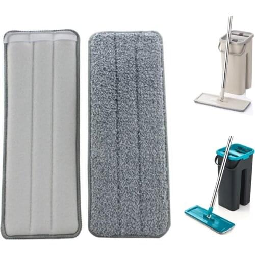 3/4/5PCS Mop Replacement Head Cloth Pads Squeeze Rags Wring Cleaning Tools Spray for Washing Floors Home Lightning Offers Wipe