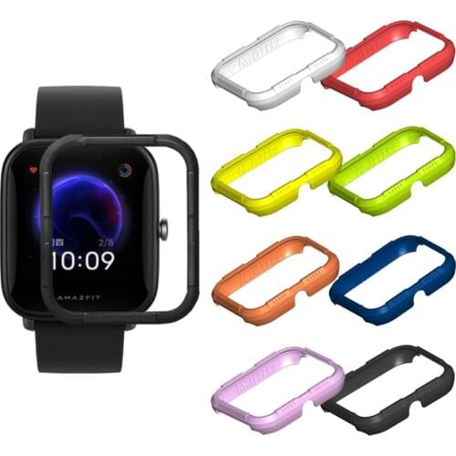 Slim Hard PC Protective Case for Amazfit Bip U Cover Frame Shell Protector for Xiaomi Huami Amazfit Bip U Watch Band Bumper