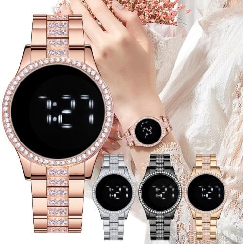 Vansvar Women's Watches With Rhinestones