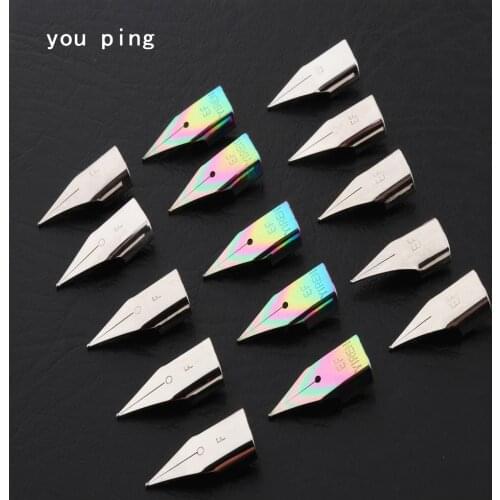 High quality 5pcs EF / F Fountain Pen Nibs Universal other Pen You can use all the series student stationery Supplies