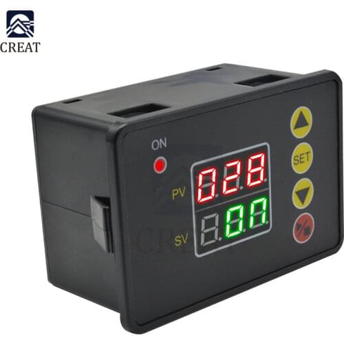 T2310 High Precision Intelligent LED Digital Time Controller Countdown Timer On/Off Switch Delay Timer Relay Module with Buzzer