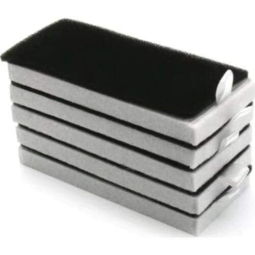 5* Robot Vacuum Cleaner HEPA Filters + 5* Sponge Filter for iboto Smart X610G aqua Robotic Vacuum Cleaner Parts Accesories