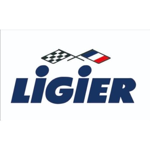 Banner car flag LiGiER 3ftx5ft 100% Polyester free shipping