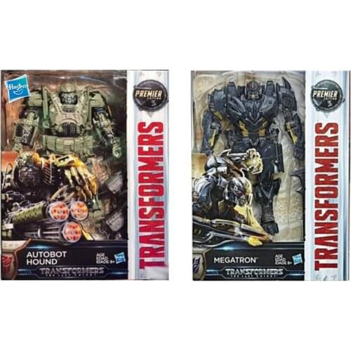 Hasbro Transformers Navigator V Level Hound Optimus Prime Megatron Action Figure Toys Anime Model Figures for Children Kids Gift