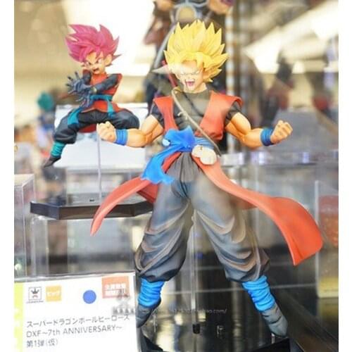 2Pcs Dragon Ball SuperSaiyan Goku Son Gohan Model Toy Action Figure Classic Anime Color Box Ornaments Novelty Gift Collection
