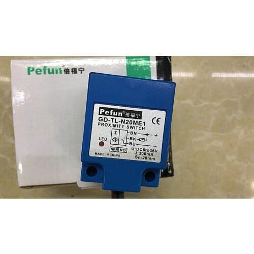 Genuine "Befonin pefun" induction switch, proximity switch GD-TL-N20ME1, NPN, normally open