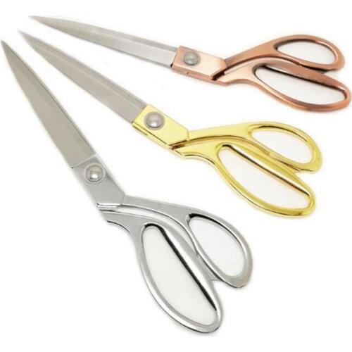 Professional Cutting Scissors Sewing Tailor Scissors Stainless Steel Scissors Trimming Thread Sharp Embroidery Fabric Household