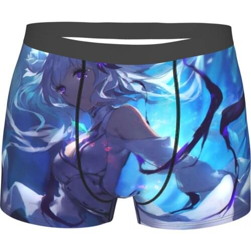 Re:Life in a different world from zero Anime Underpants Breathbale Panties Mens Underwear Ventilate Shorts Boxer Briefs