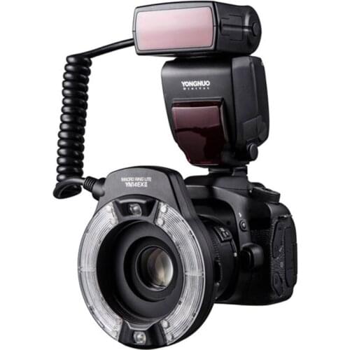 Yongnuo YN14EX II TTL LED Macro Ring Flash Light Double Lamp Macro Flash for Canon 5D4 1DX2 5Dsr 750D 6d2 DSLR Camera