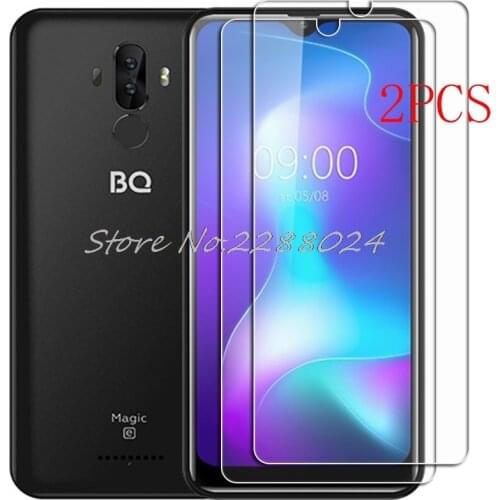 2PCS FOR BQ 6042L Magic E High HD Tempered Glass Protective On BQ6042L Screen Protector Film