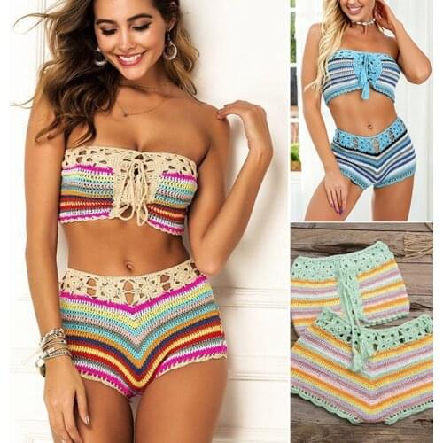 Ladies Cotton Crochet Beach Cover Swimsuit Swimsuit Cover Swimsuit One Size