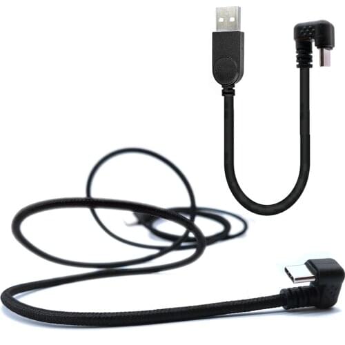 1.5M 180 Degree Up Down Angle USB 3.1 Type C Male to USB Charging And Data Converter Cable 150cm