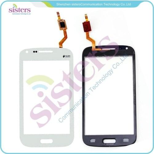 5pcs Black/White/Blue Touch Screen Digitizer Panel Replacement for Samsung Galaxy Core i8262 i8260 i8262d with Duos,tracking NO