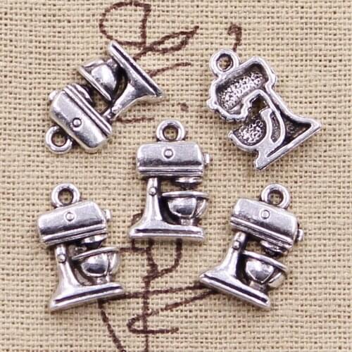8pcs Charms coffeemaker coffee 16*10mm Antique Making pendant fit,Vintage Tibetan Silver,DIY bracelet necklace