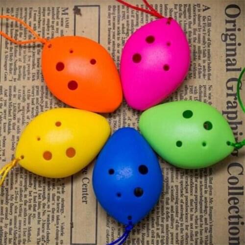 Ocarina Accessories 6 Hole Ocarina Soprano C Key ABS Plastic Handmade Musical Instruments Gift Dropshipping
