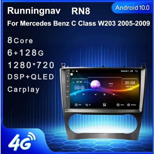For Mercedes Benz C Class W203 C200 C230 C240 C320 C350 CLK W209 Android Car Radio Multimedia Video Player Navigation GPS